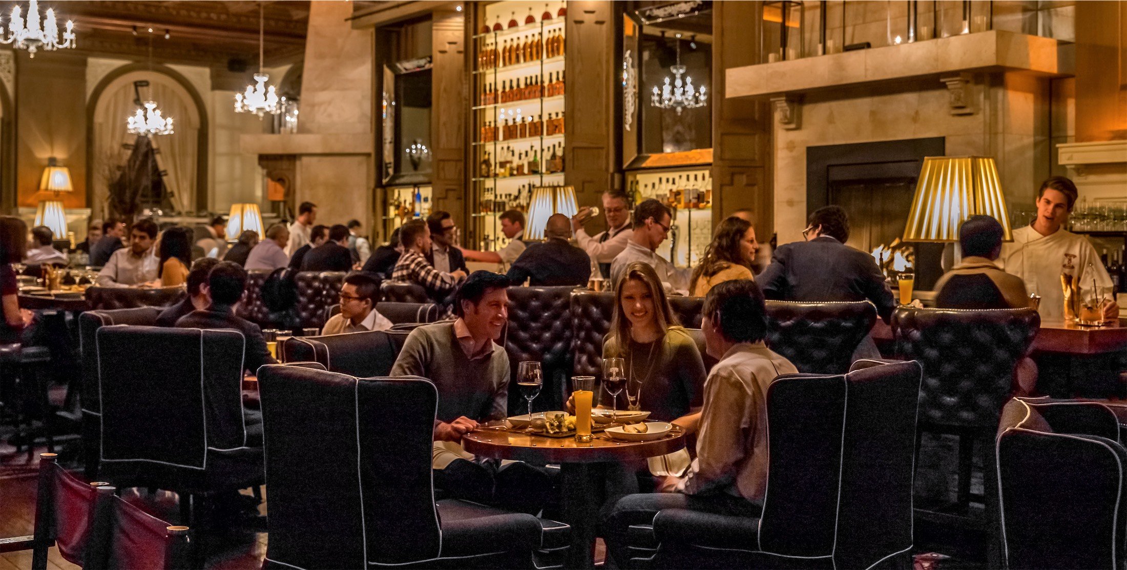 people dining