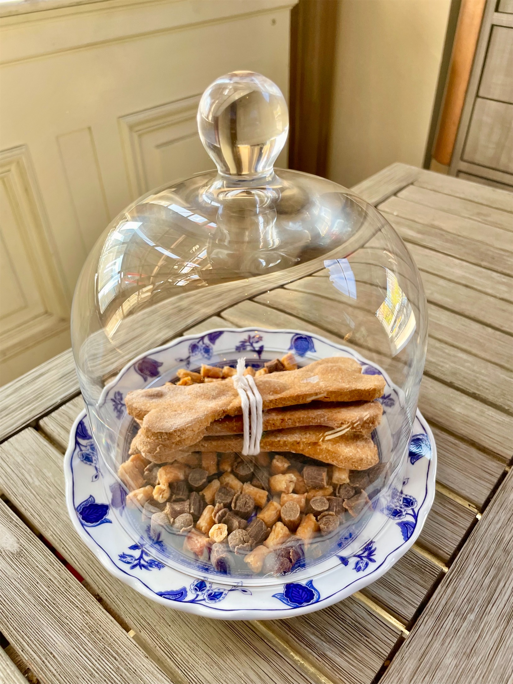 dog treats in a bowl