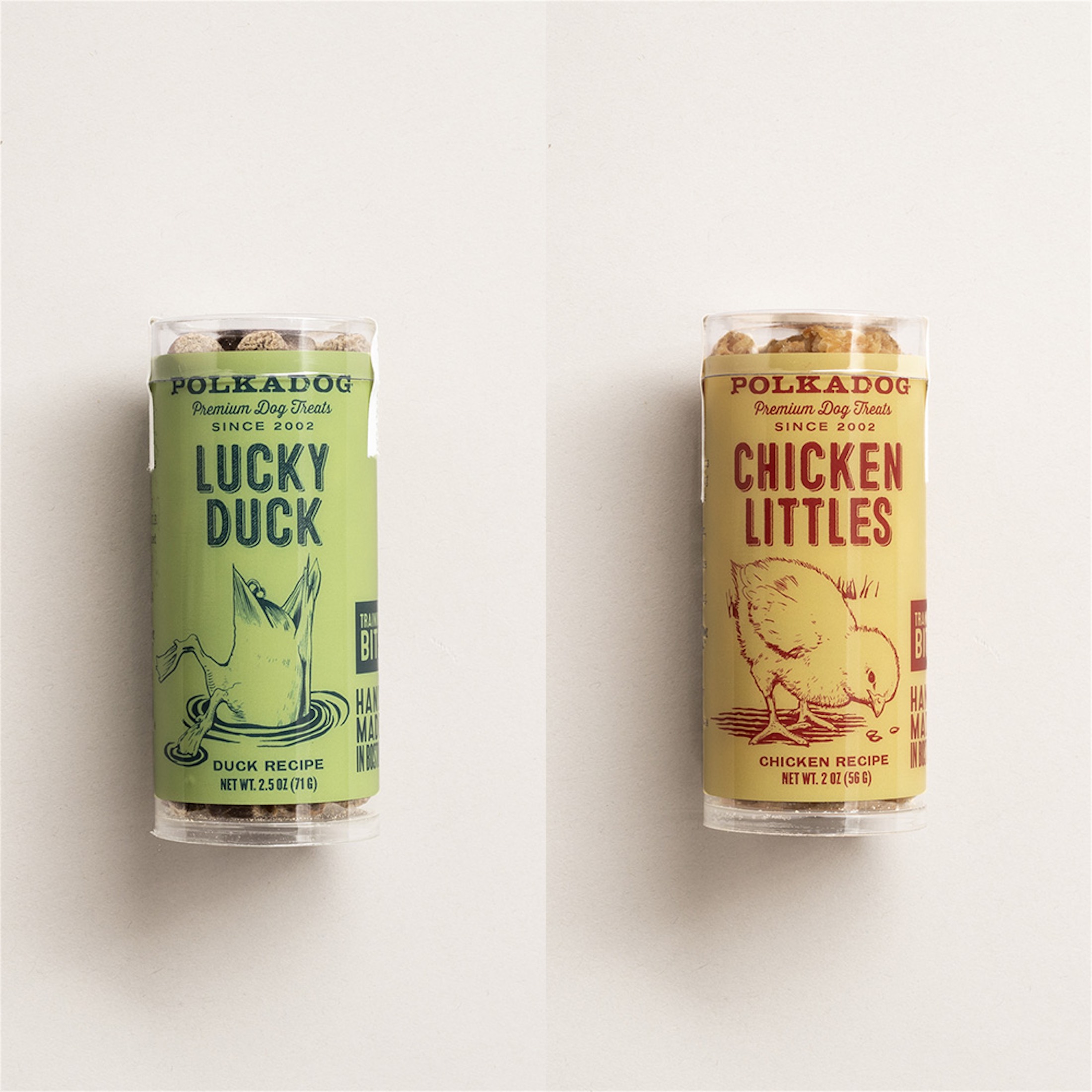 dog treats in a canister
