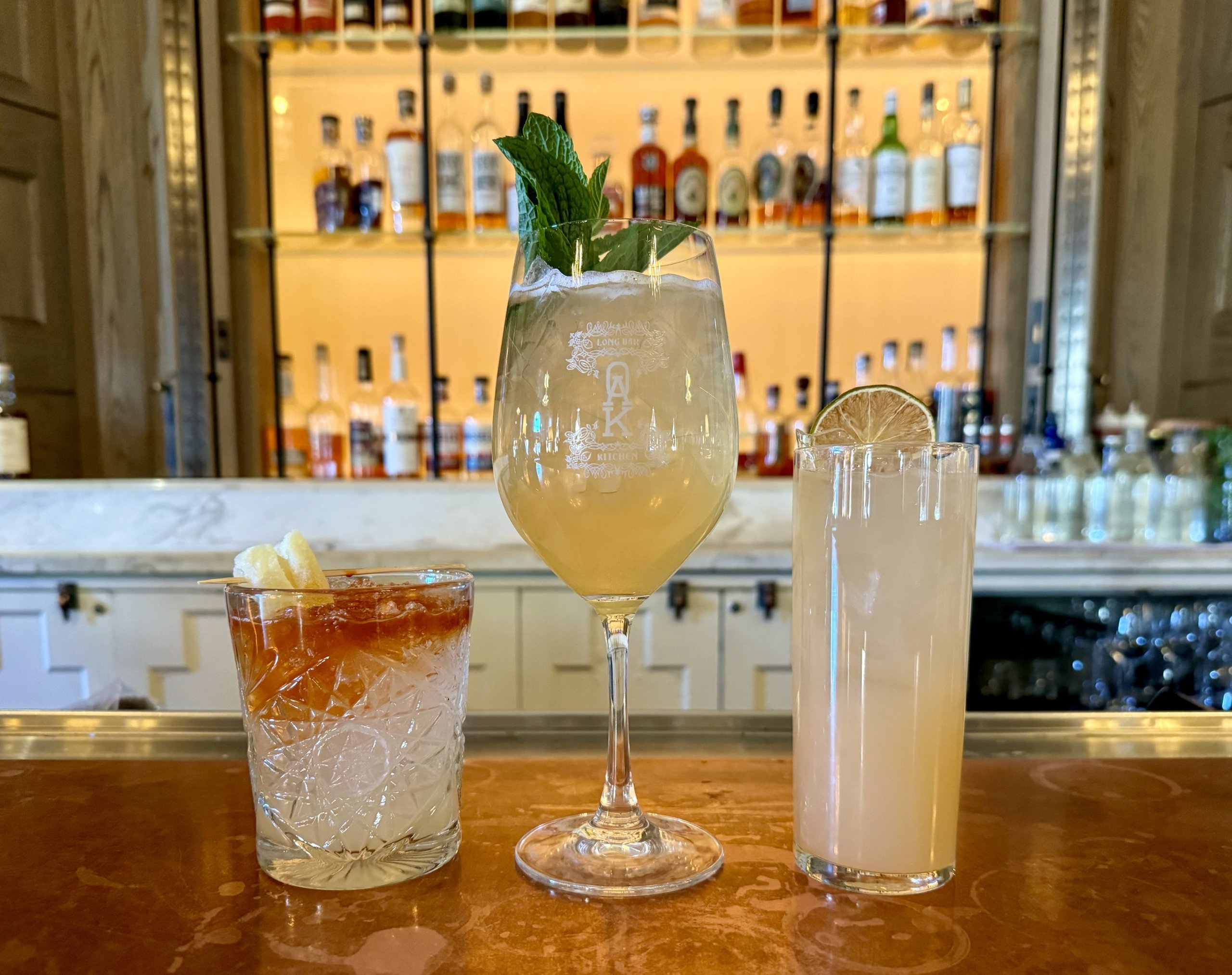 OAK Long Bar + Kitchen Fairmont Copley Plaza