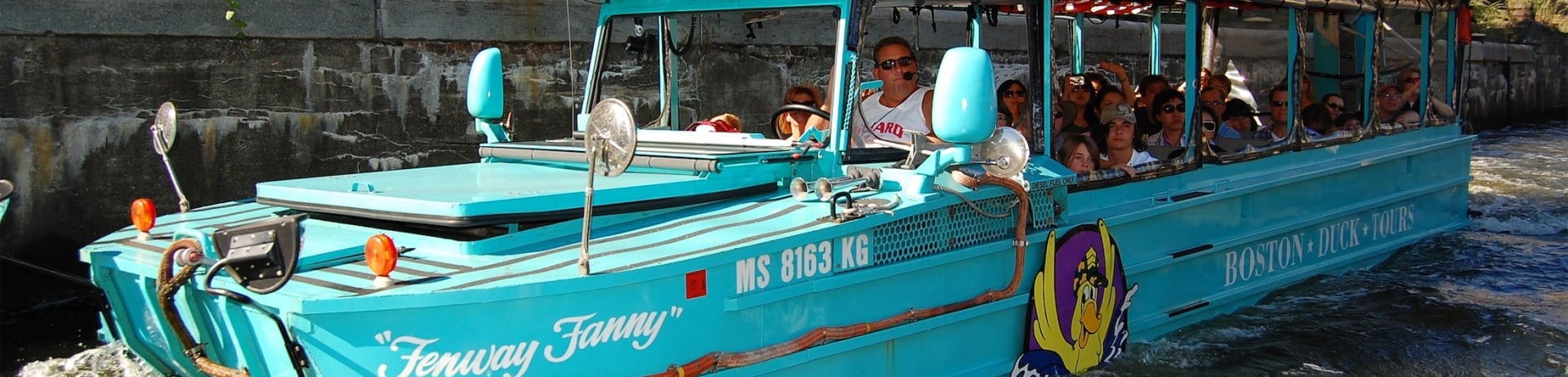 boat tour on the water