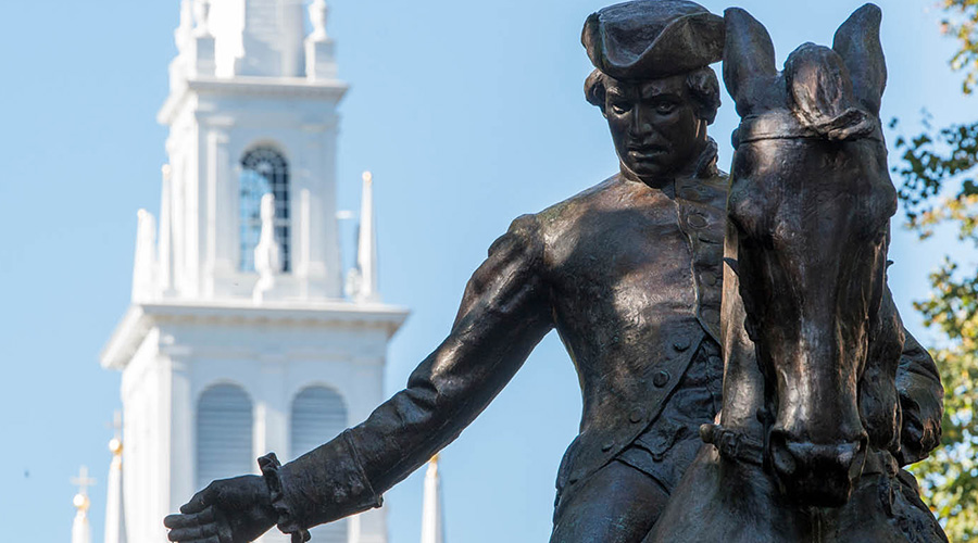 statue of paul revere