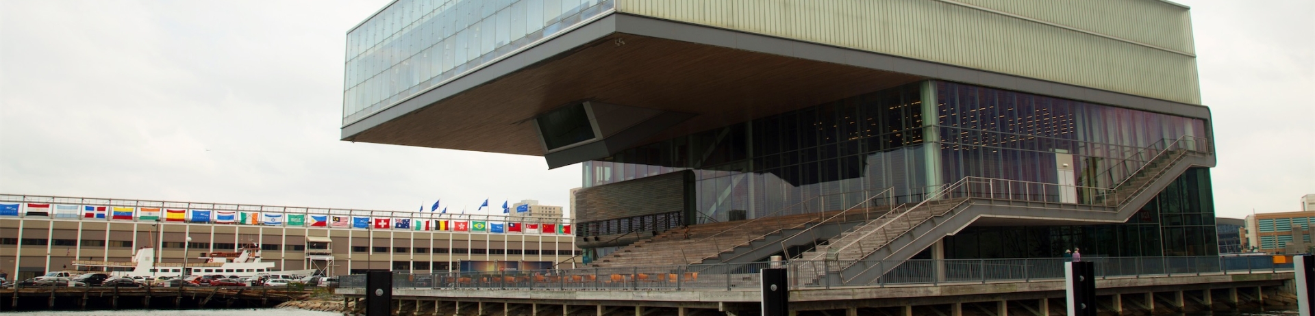 exterior view of the institute of contemporary art