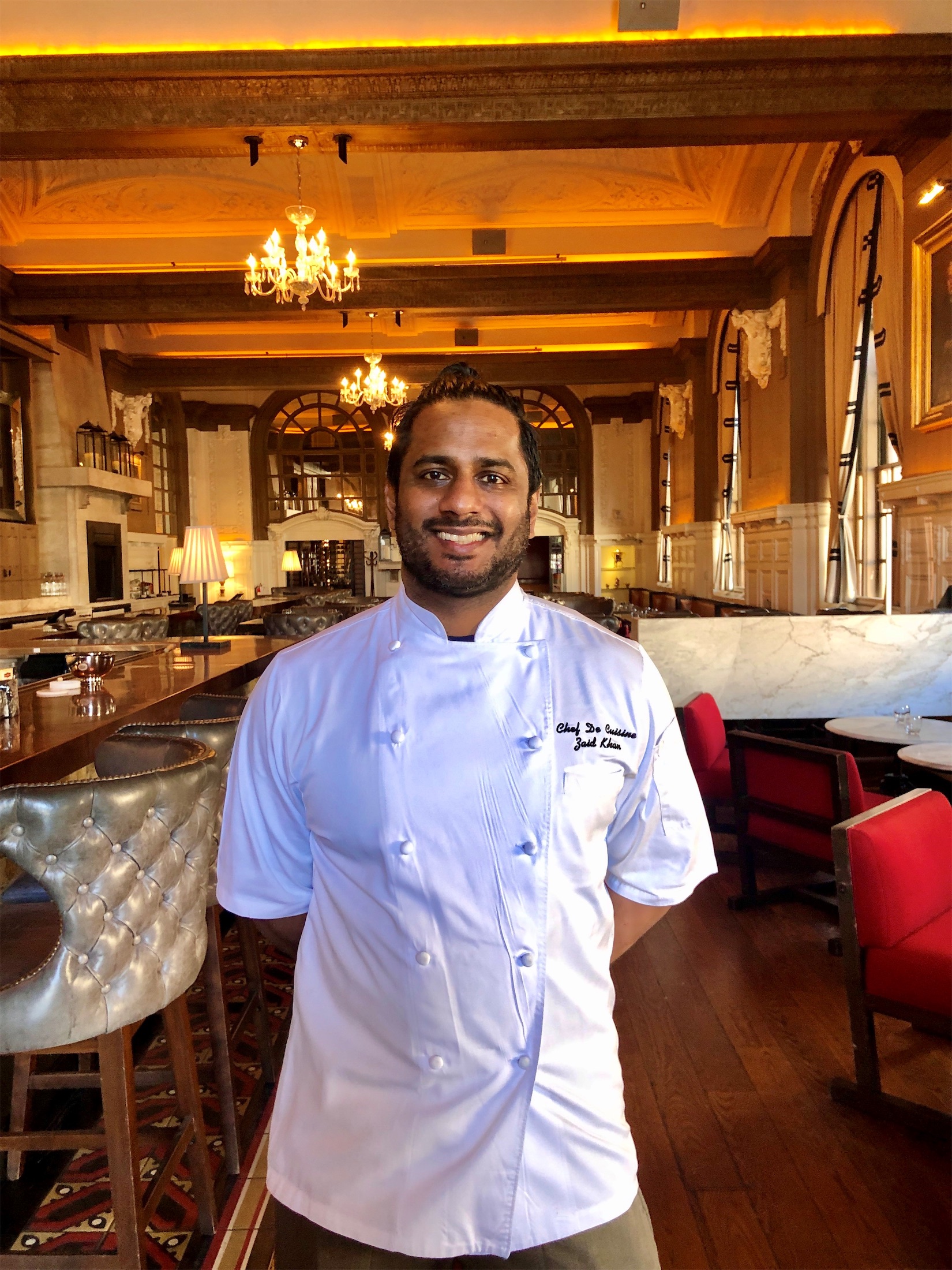 Headshot of Chef Zaid Khan