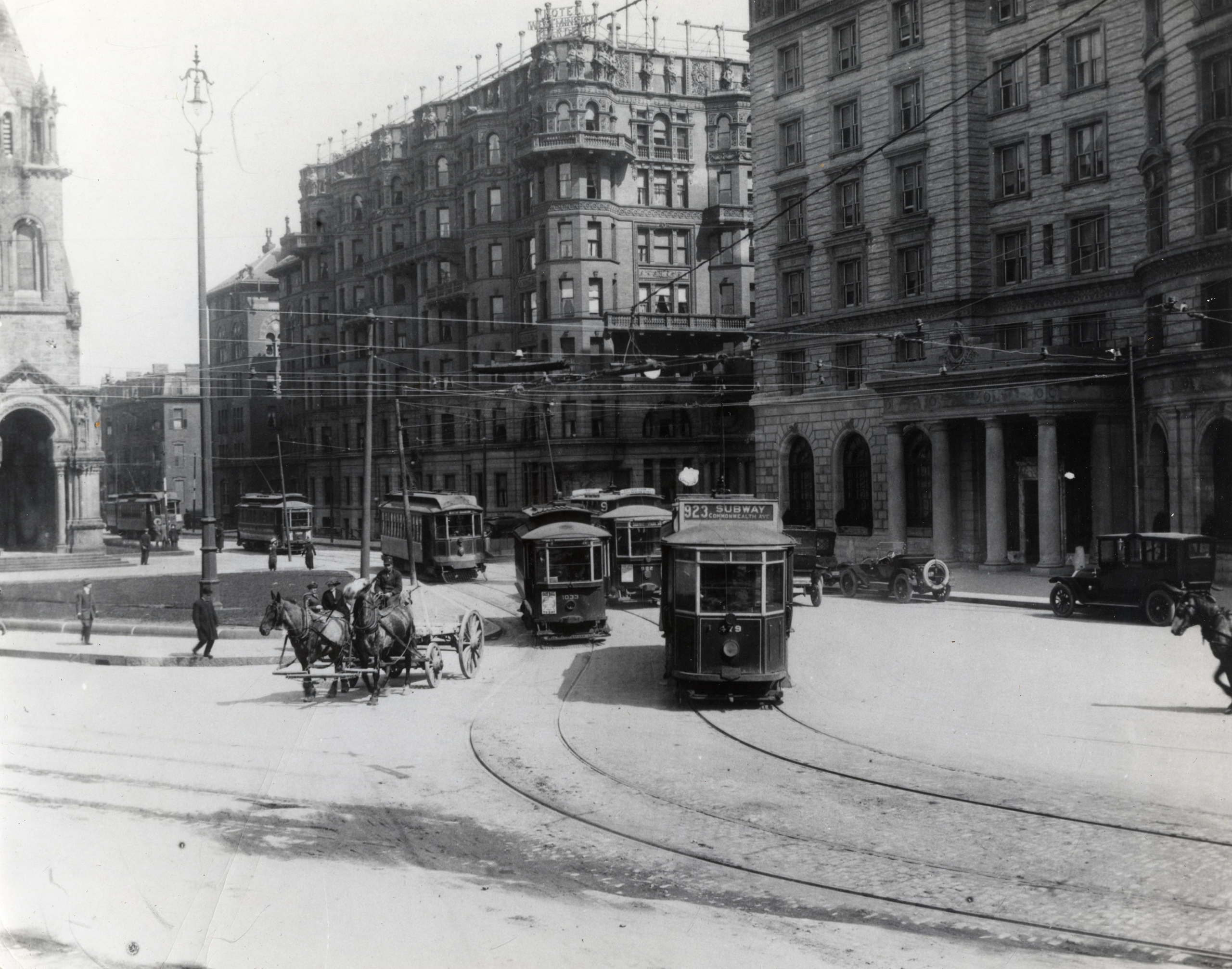 Copley Square circa 1914