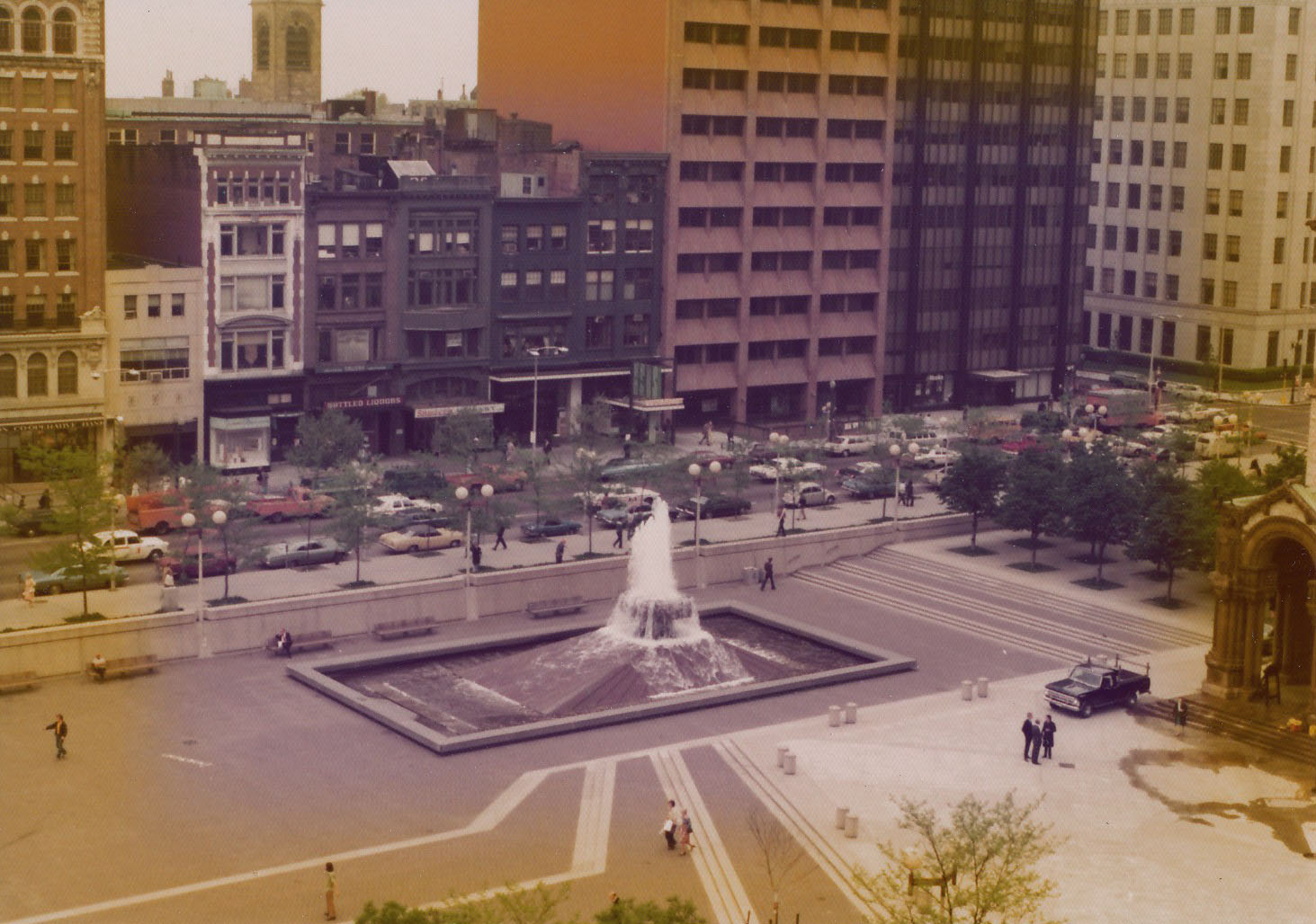 Copley Square circa 1975